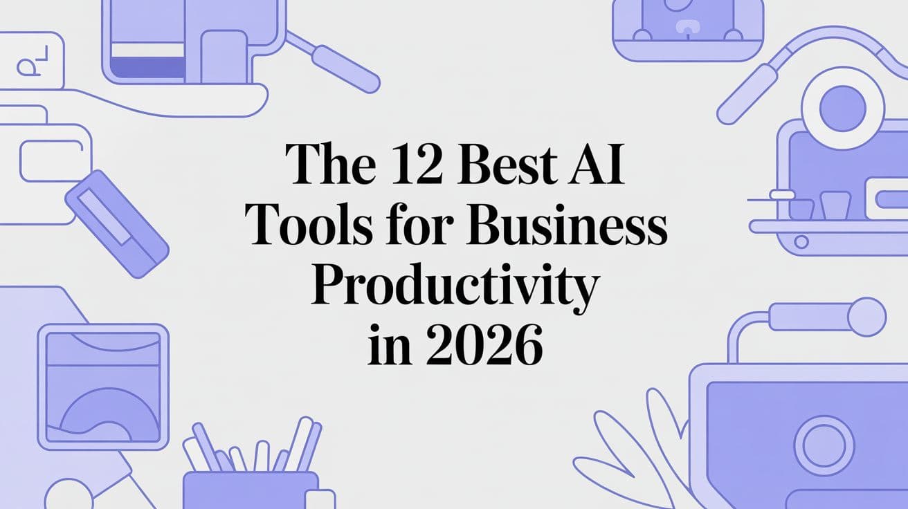 The 12 Best AI Tools for Business Productivity in 2026