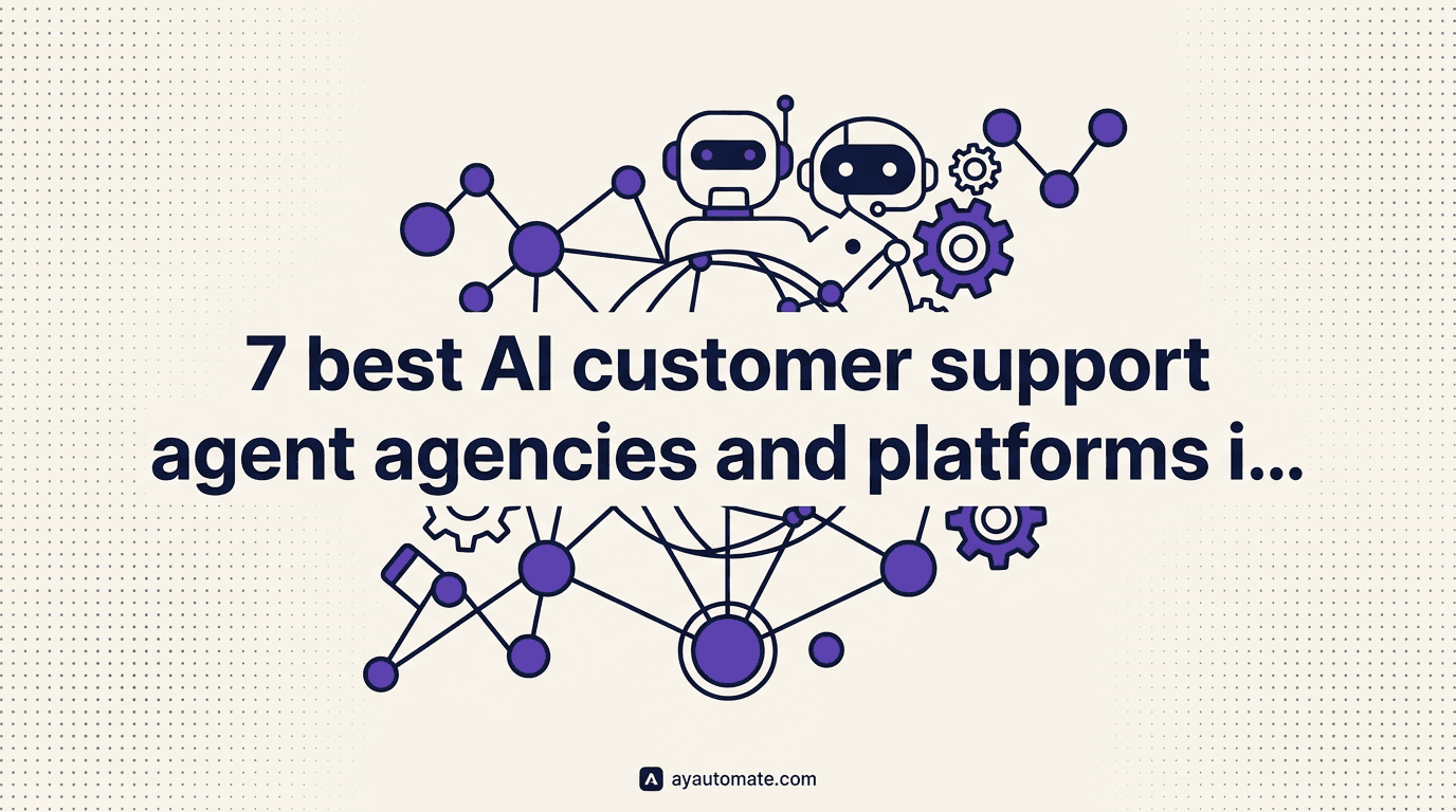 7 Best AI Customer Support Agencies to Hire in 2026
