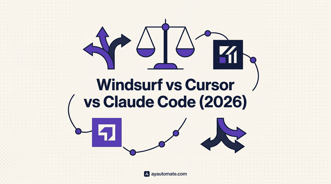 Windsurf vs Cursor vs Claude Code (2026): 3-Way Showdown